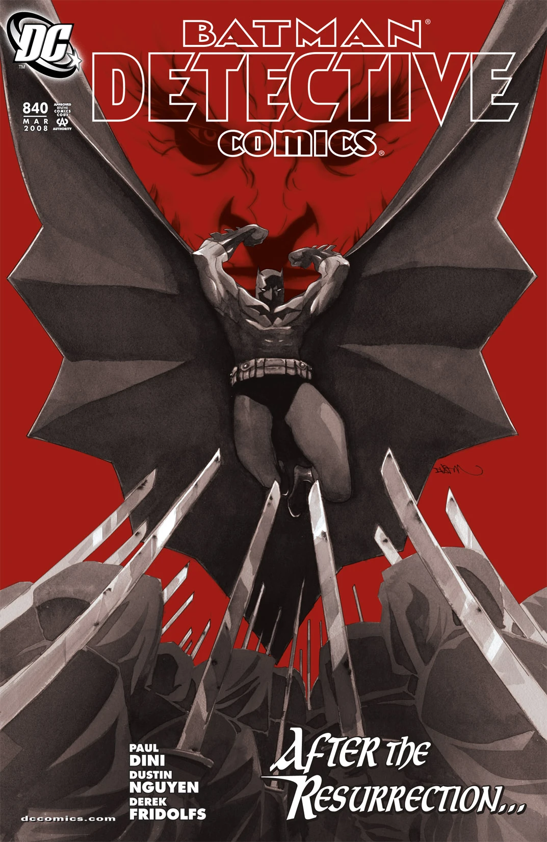 Detective Comics #840 (DC, 2008 — Cover A) cover